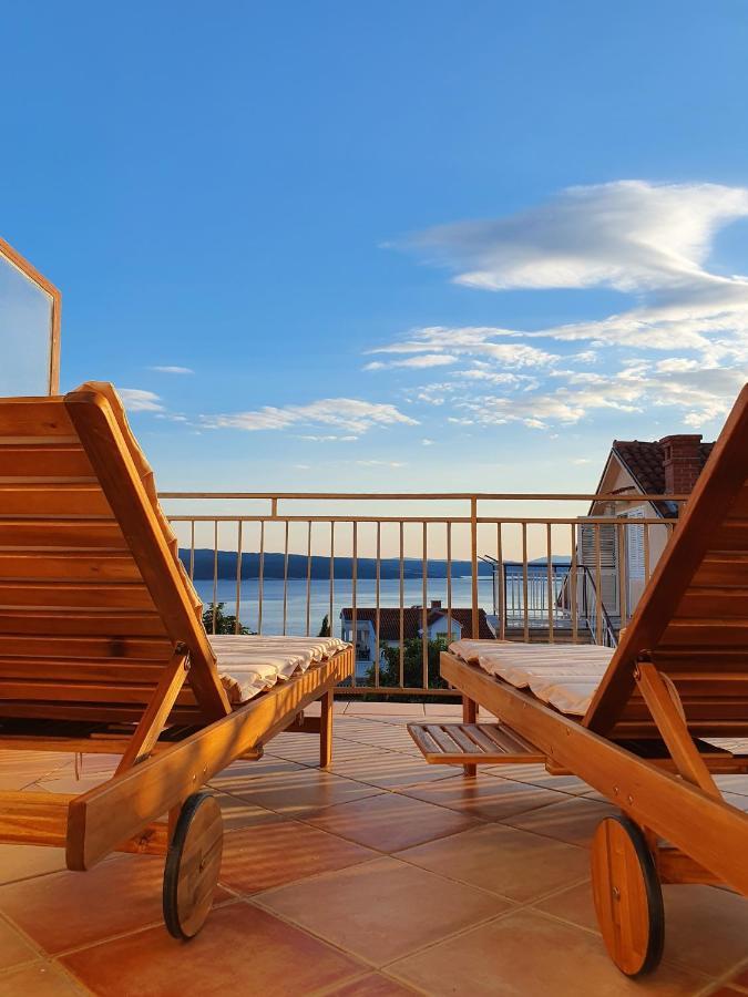 Relaxing Seaview Apartment Barac On Separated Floor Crikvenica Esterno foto